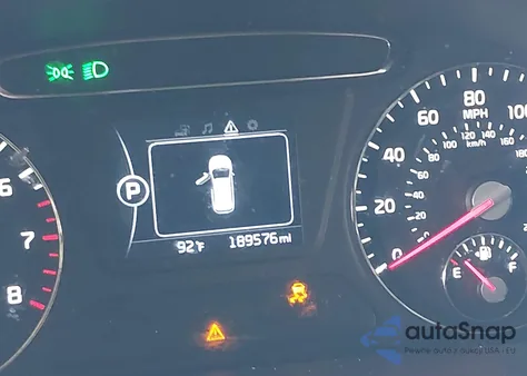 2016 Kia Sorento 2.4L Lx from USA, damaged, VIN 5XYPG4A39GG061751